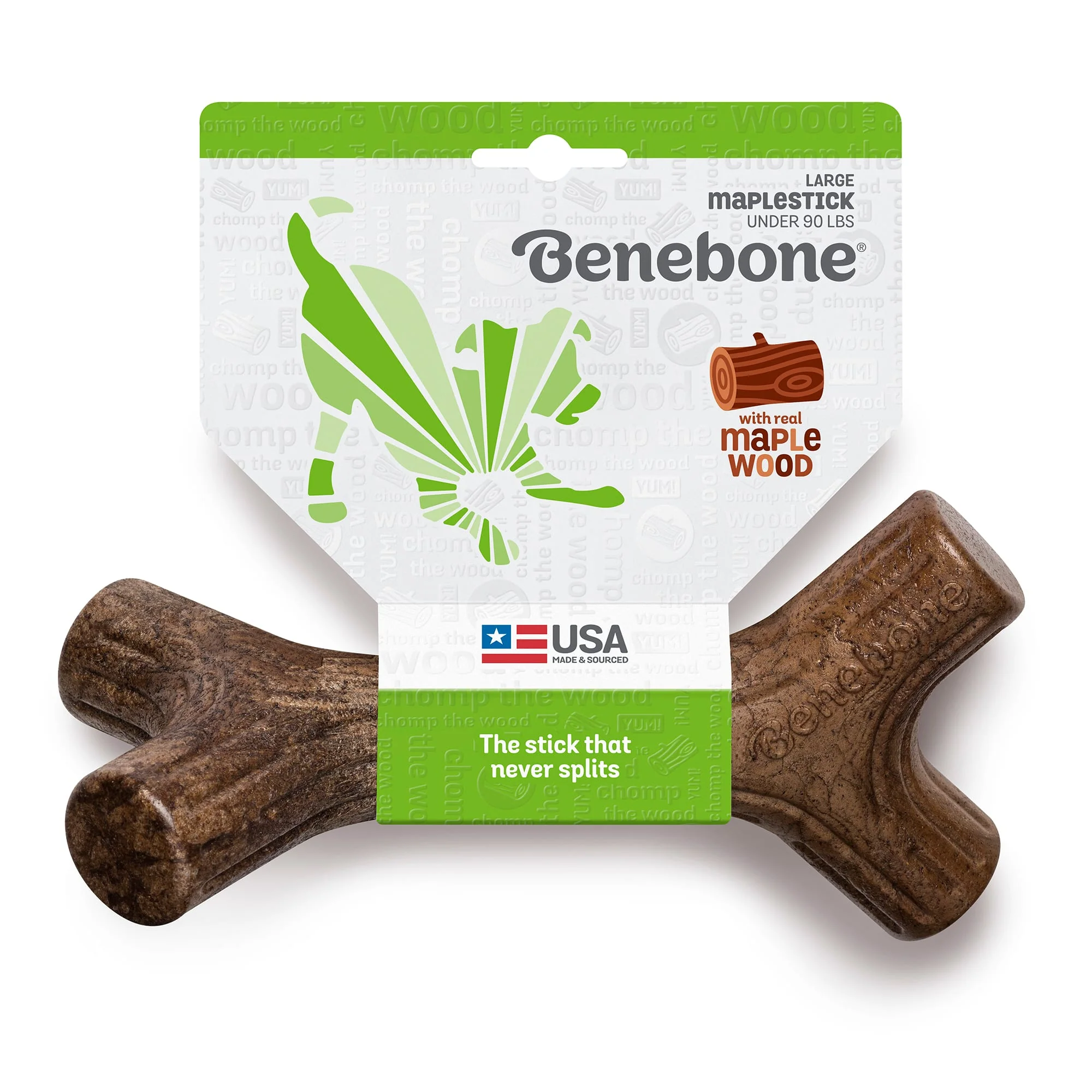 Benebone Maplestick Durable Dog Chew Toy  Large - Image 1