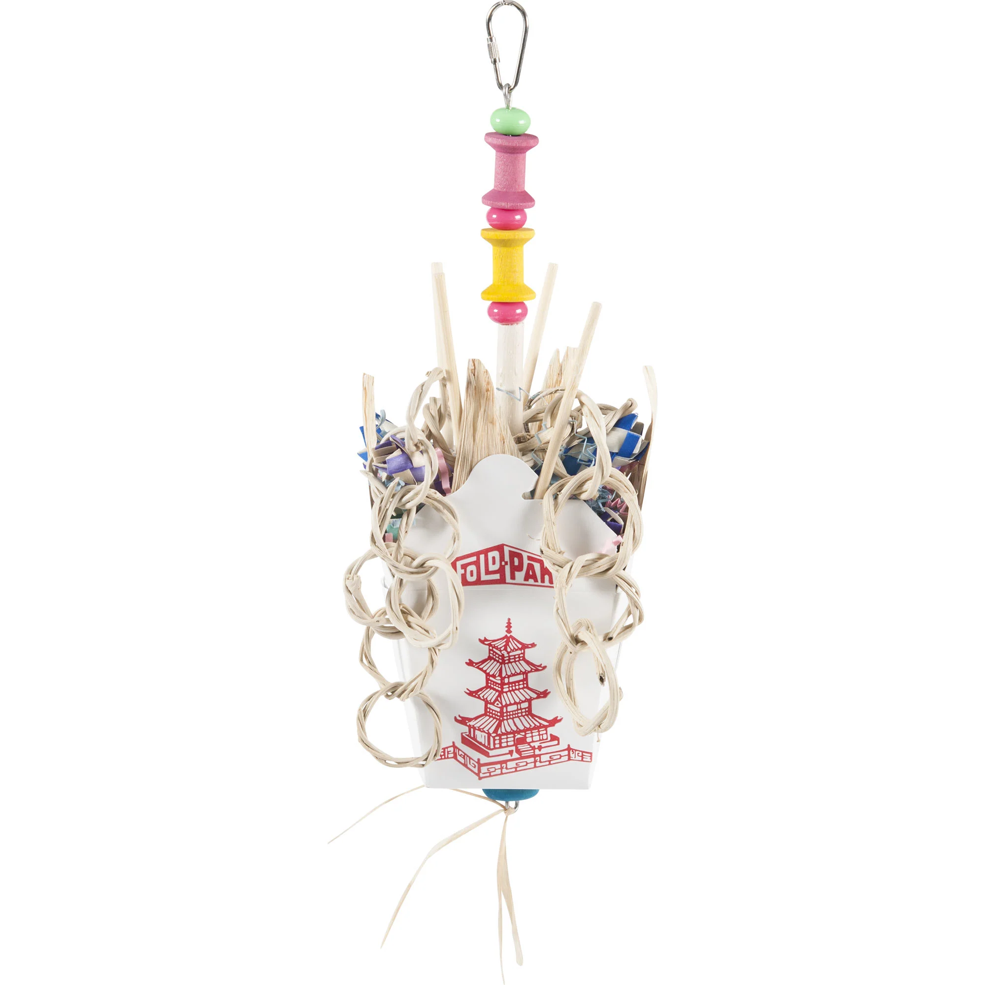 A&E Cage Co Chinese Take Out Bird Toy - Image 1