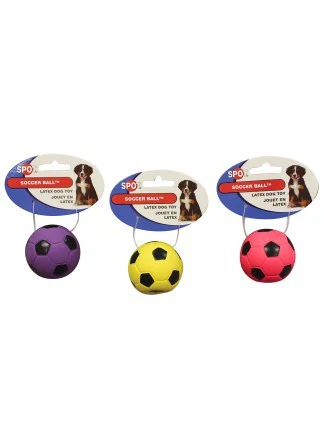 Spot Ethical Pet Dog Toy Latex Soccer Balls 2In Assorted - Image 1