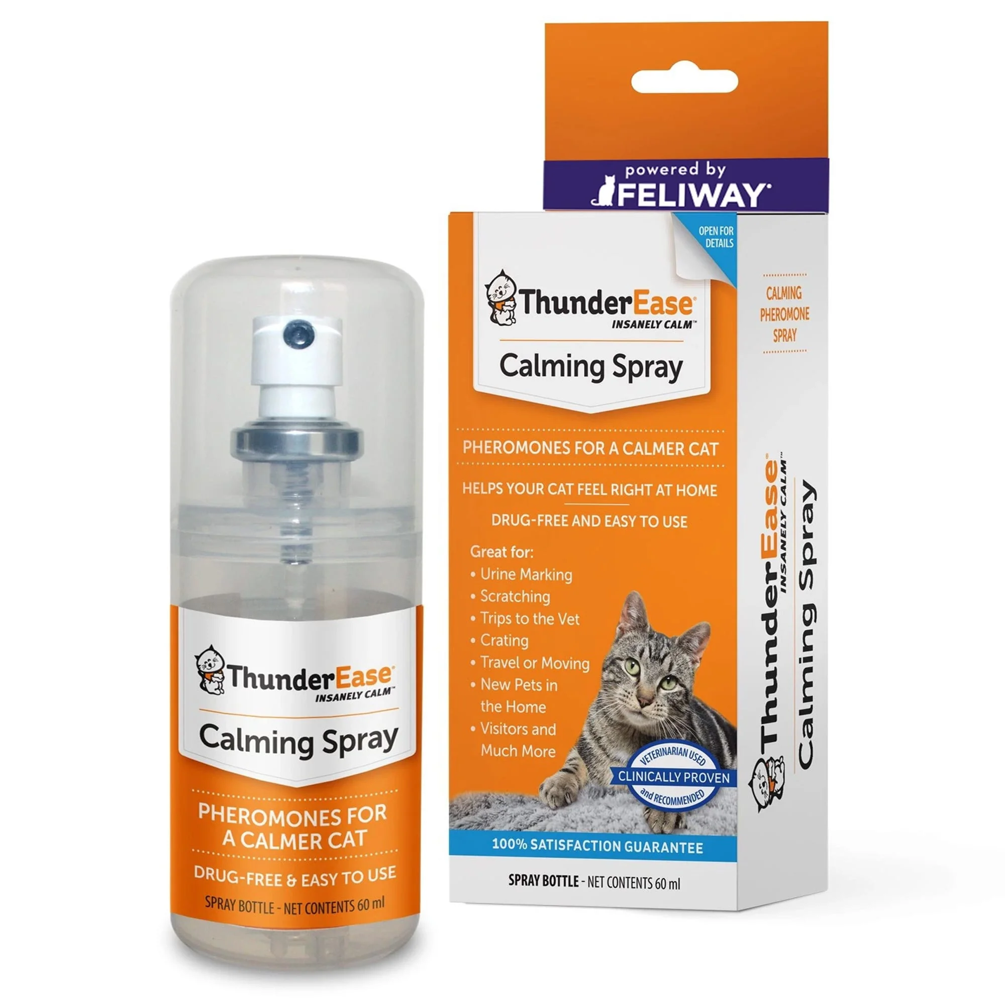 Feliway Calming Pheromone Spray for Cats, 1 oz. - Image 1