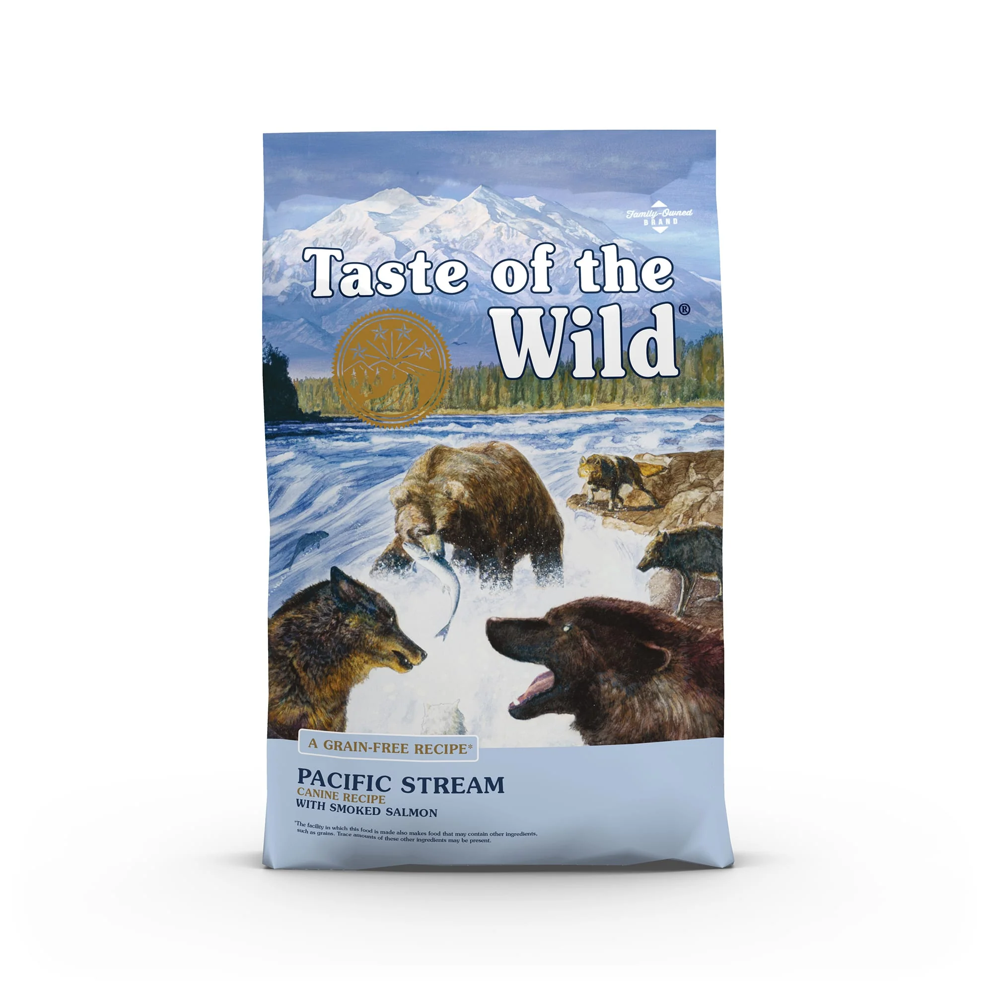 Taste of the Wild Grain-Free Smoked Salmon Pacific Stream Dry Dog Food, 14 lb - Image 1