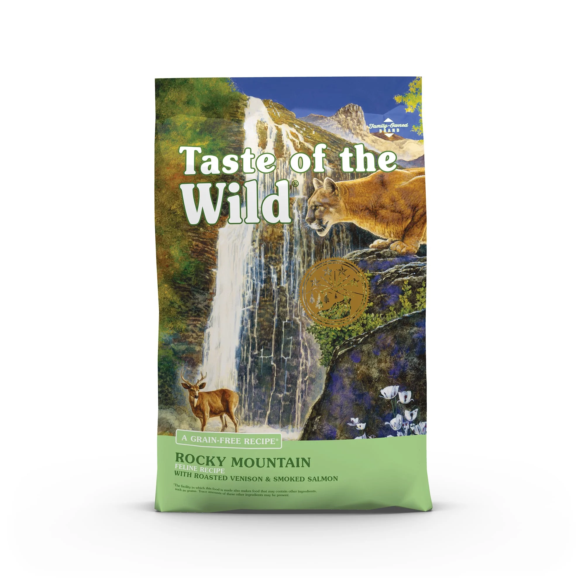 Taste of the Wild Rocky Mountain Grain-Free Dry Cat Food, 14 Lb - Image 1