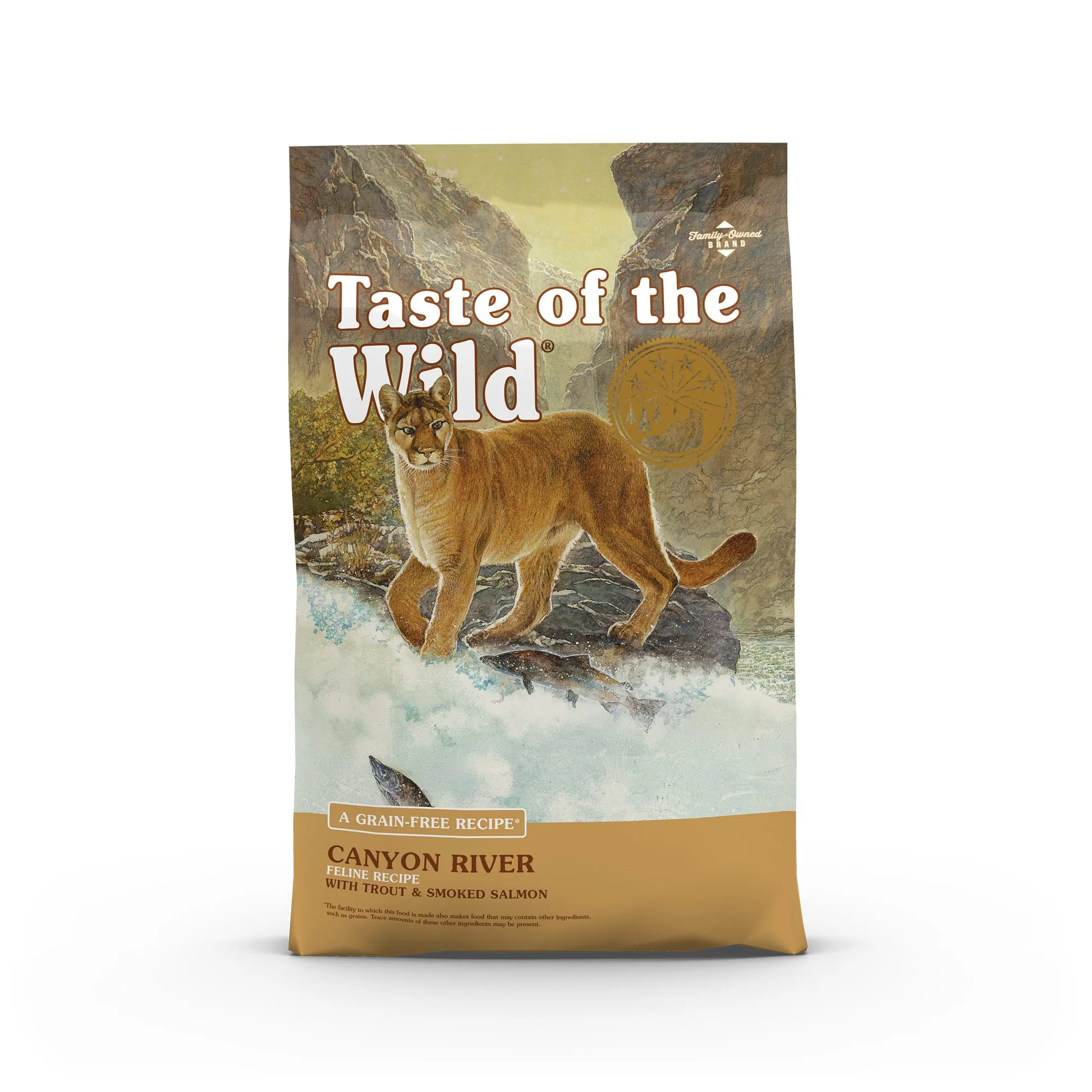 Taste of the Wild Grain-Free Canyon River Feline Cat Food, 14 Lb - Image 1
