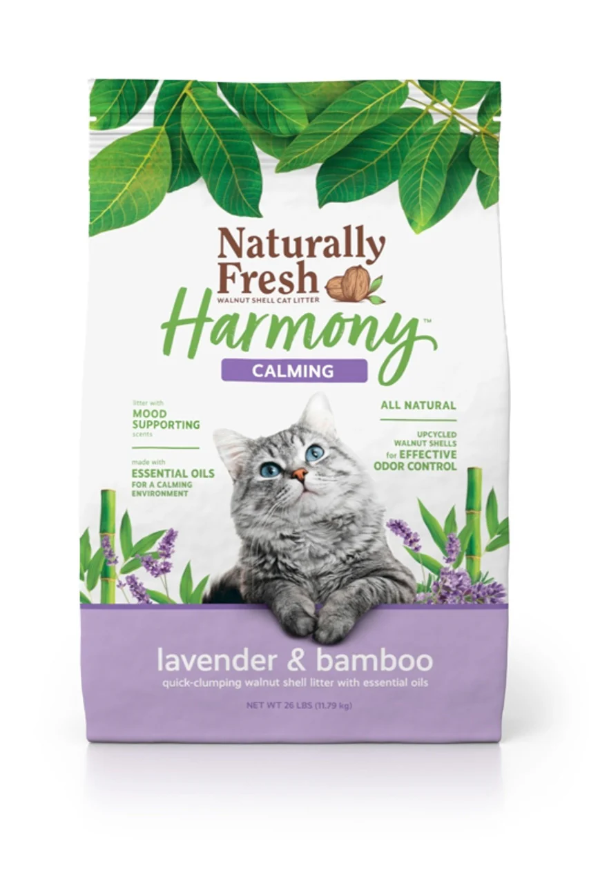 Naturally Fresh Harmony Lavender and Bamboo Clumping Cat Litter 26lb - Image 1