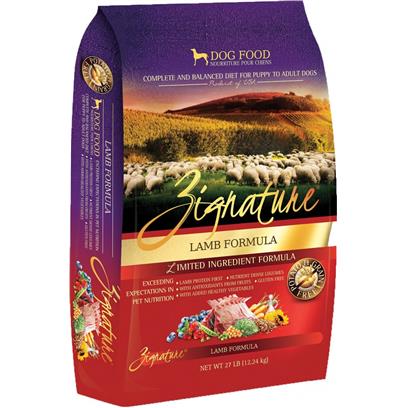 Zignature Limited Ingredient Grain-Free Lamb Formula Dry Dog Food 25lb - Image 1