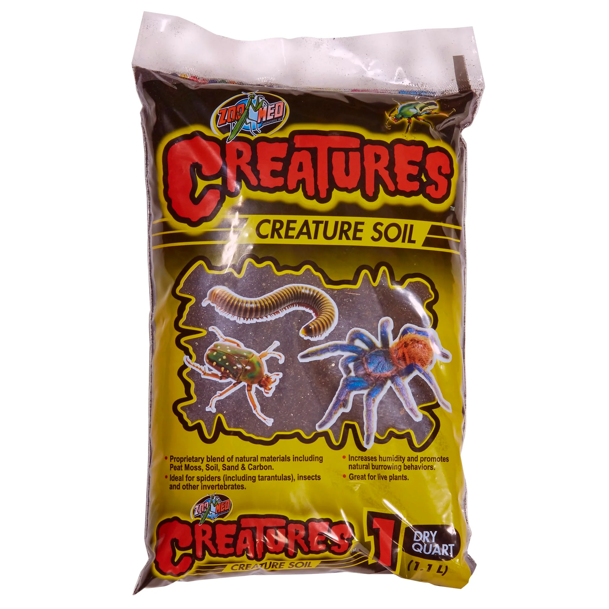 Zoo Med Laboratories Creatures? Creature Soil for Spiders, Insects & Other Invertebrates - Image 1