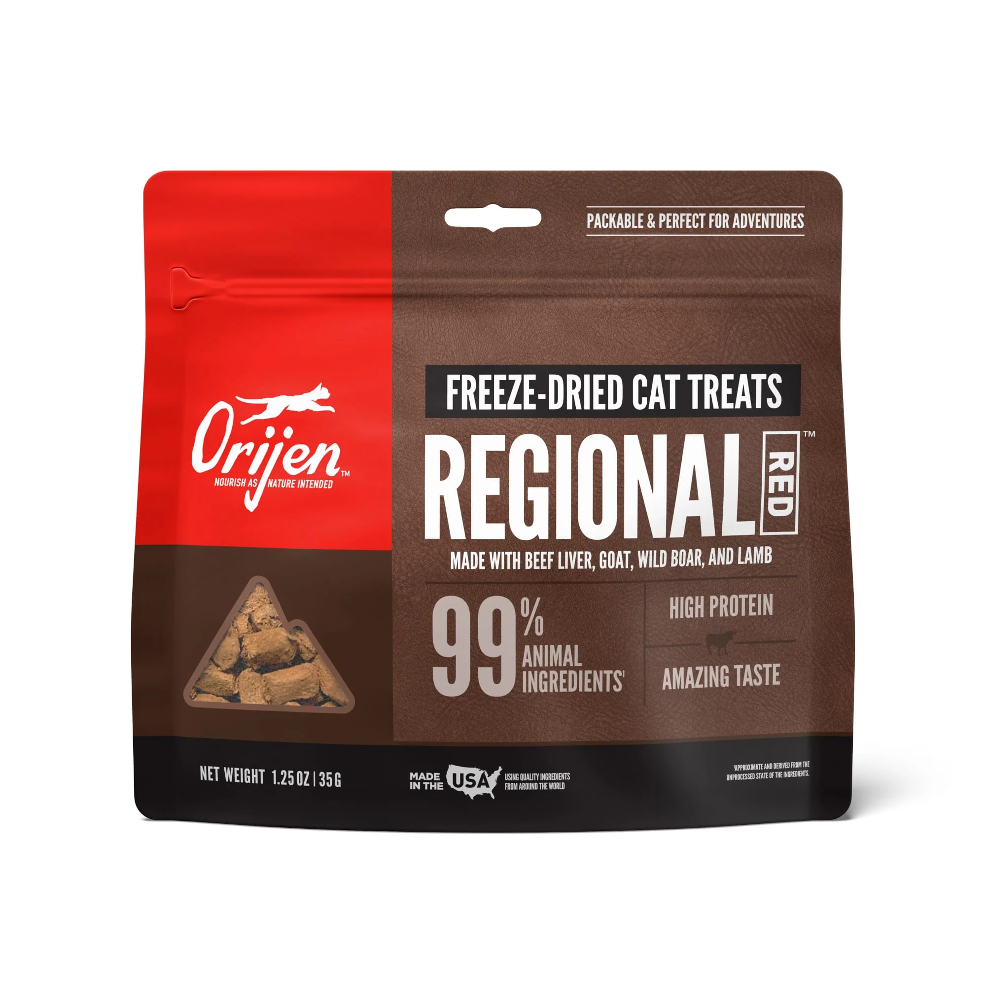 low in carbohydrates and free of grain fillers. Orijen cat food is designed to mimic the animals diverse and natural diet. Produced from fresh