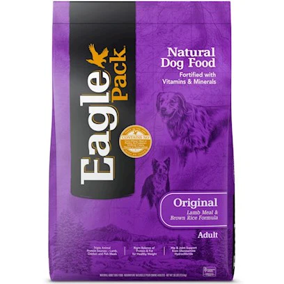Eagle Pack Natural Dry Dog Food Lamb & Rice 30lb - Image 1