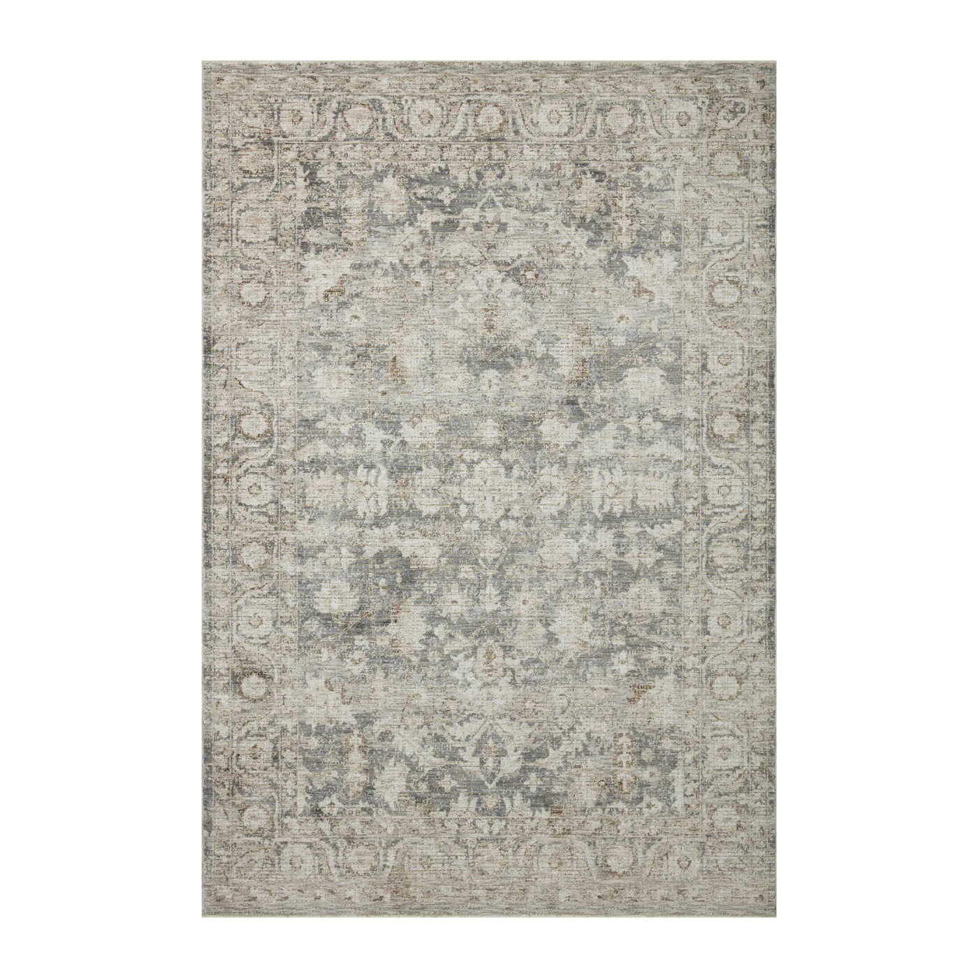 Amber Lewis x Loloi Honora Slate/Beige Rug - Image 2