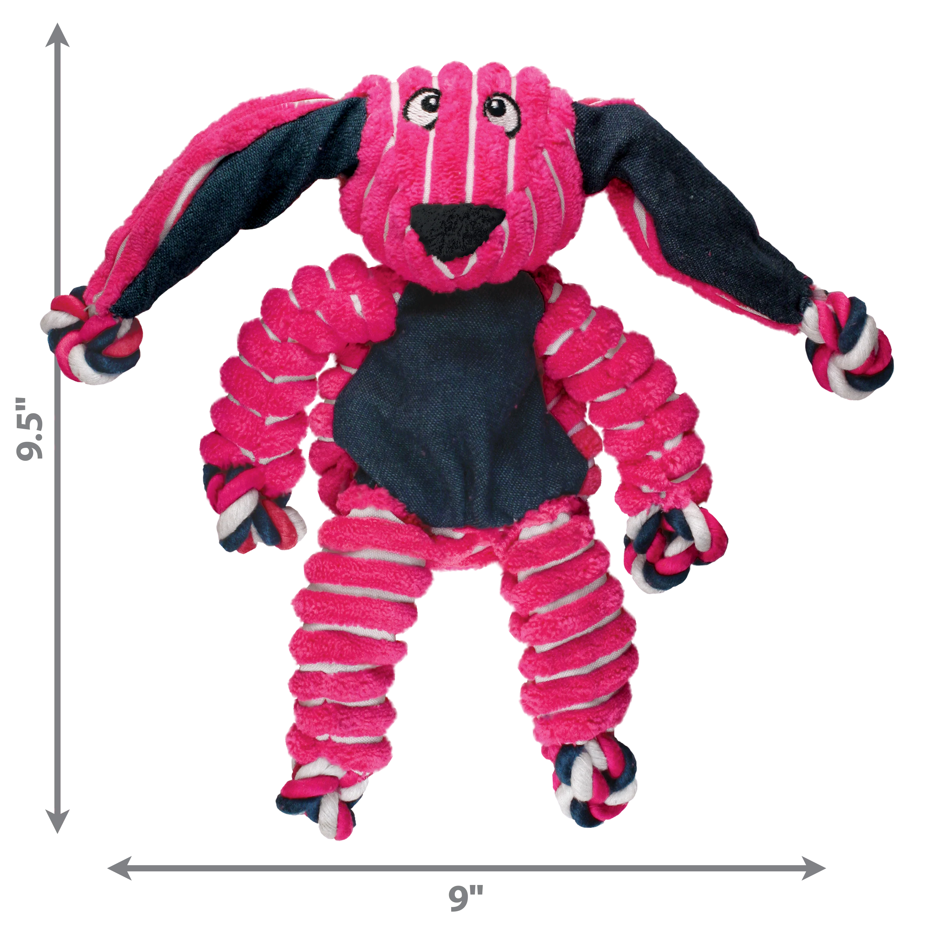 Kong Dog Toy Floppy Knots Bunny Small - Image 1