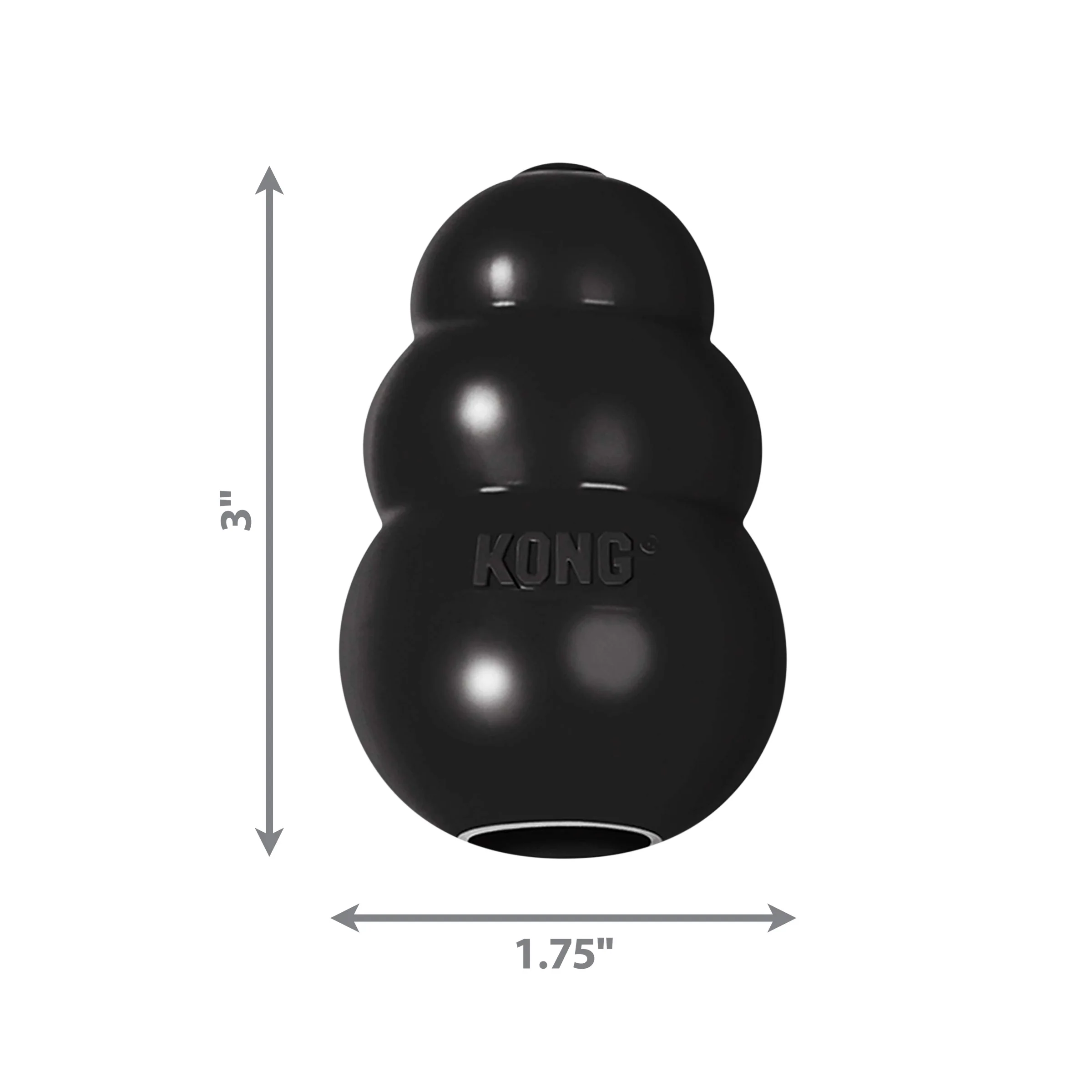 Kong Dog Toy KONG Extreme Black Small - Image 1