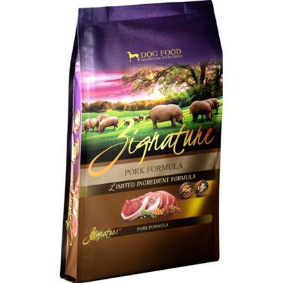 Zignature Limited Ingredient Grain-Free Pork Formula Dry Dog Food, 25lb - Image 1