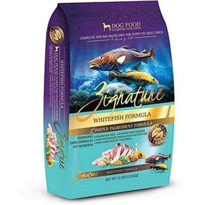 Zignature Limited Ingredient Grain-Free Whitefish Formula Dry Dog Food  12.5Lb - Image 1