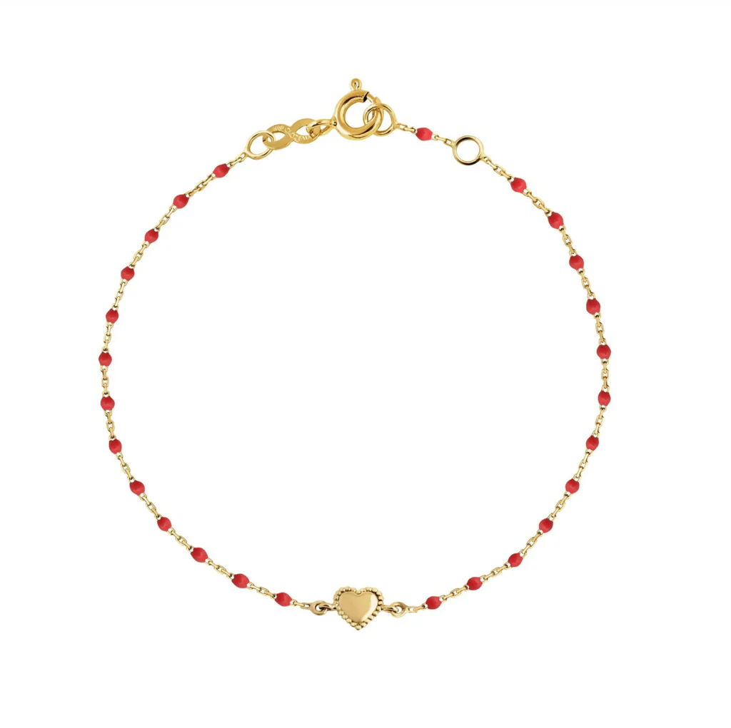 Gigiclozeau Classic Bracelet with Heart Charm - Image 1