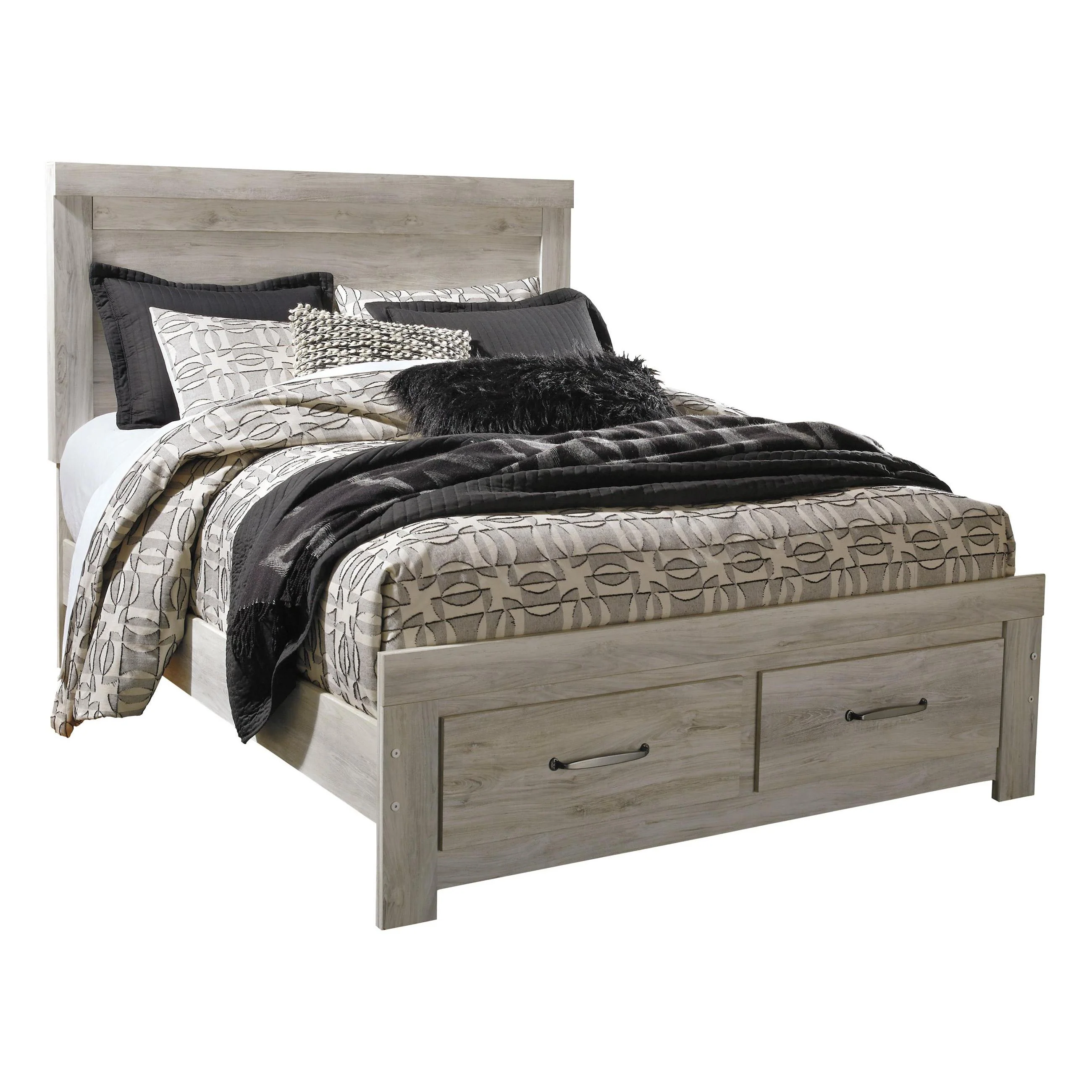 Signature Design by Ashley Bellaby B331B5 5 pc Queen Platform Storage Bedroom Set - Image 2