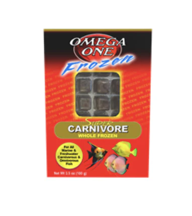 Omega One Frozen Super Carnivore Cube Pack 3.5oz - Image 1