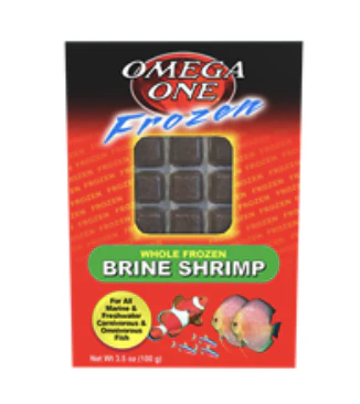 Omega One - Frozen - Brine Shrimp Cube Pack 7oz - Image 1