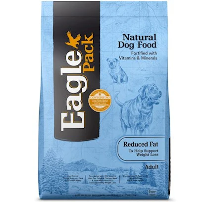 Eagle Pack Natural Dry Reduced Fat Dog Food Pork Chicken & Fish 30lb - Image 1