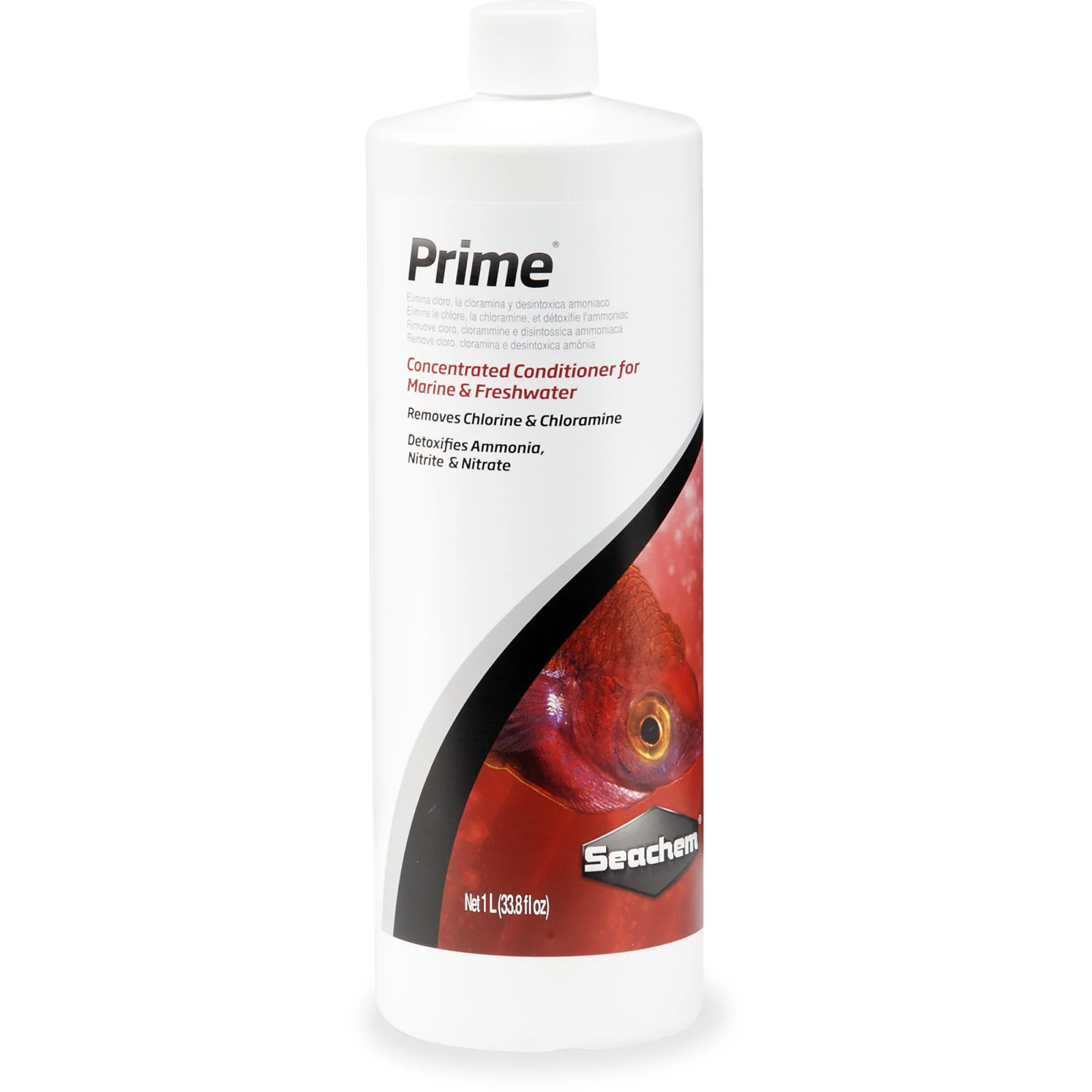 Seachem Prime Fish & Aquatic Life Supplement  33.8 Oz - Image 1