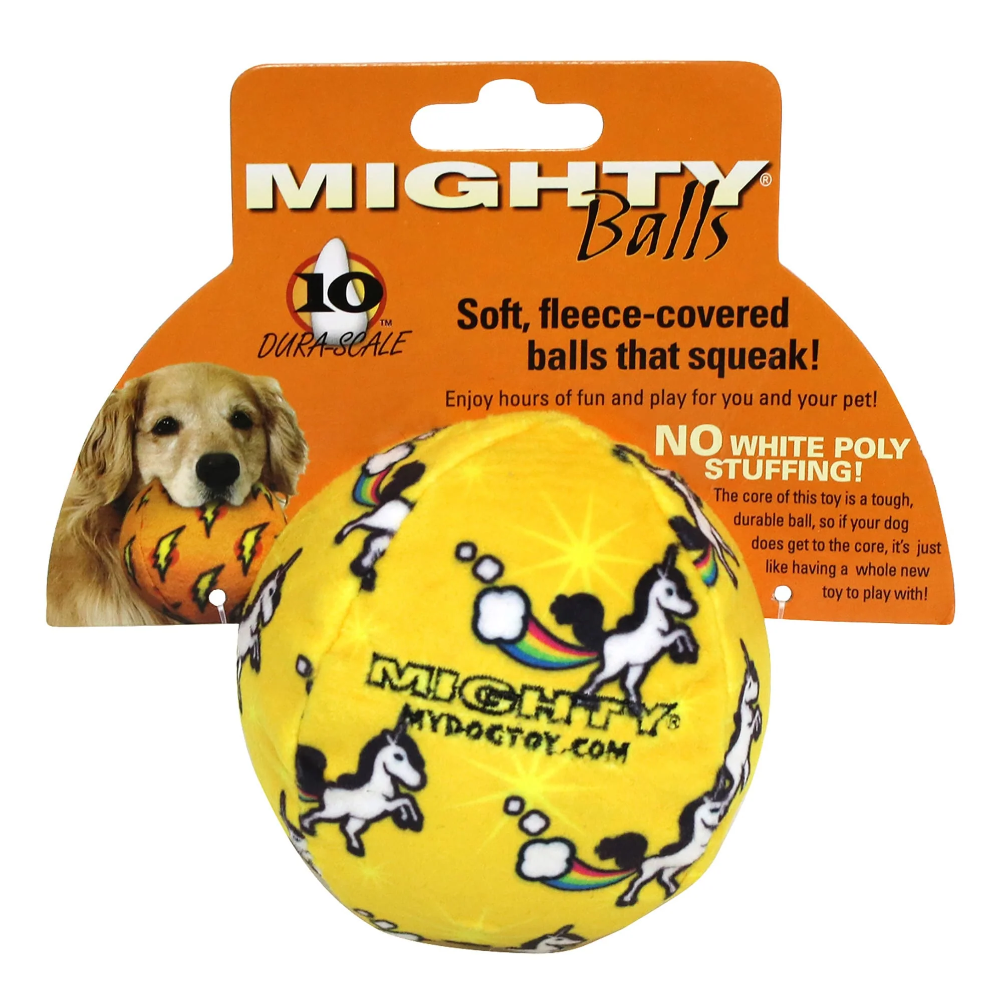 Mighty Ball Unicorn Dog Toy - M - Image 1