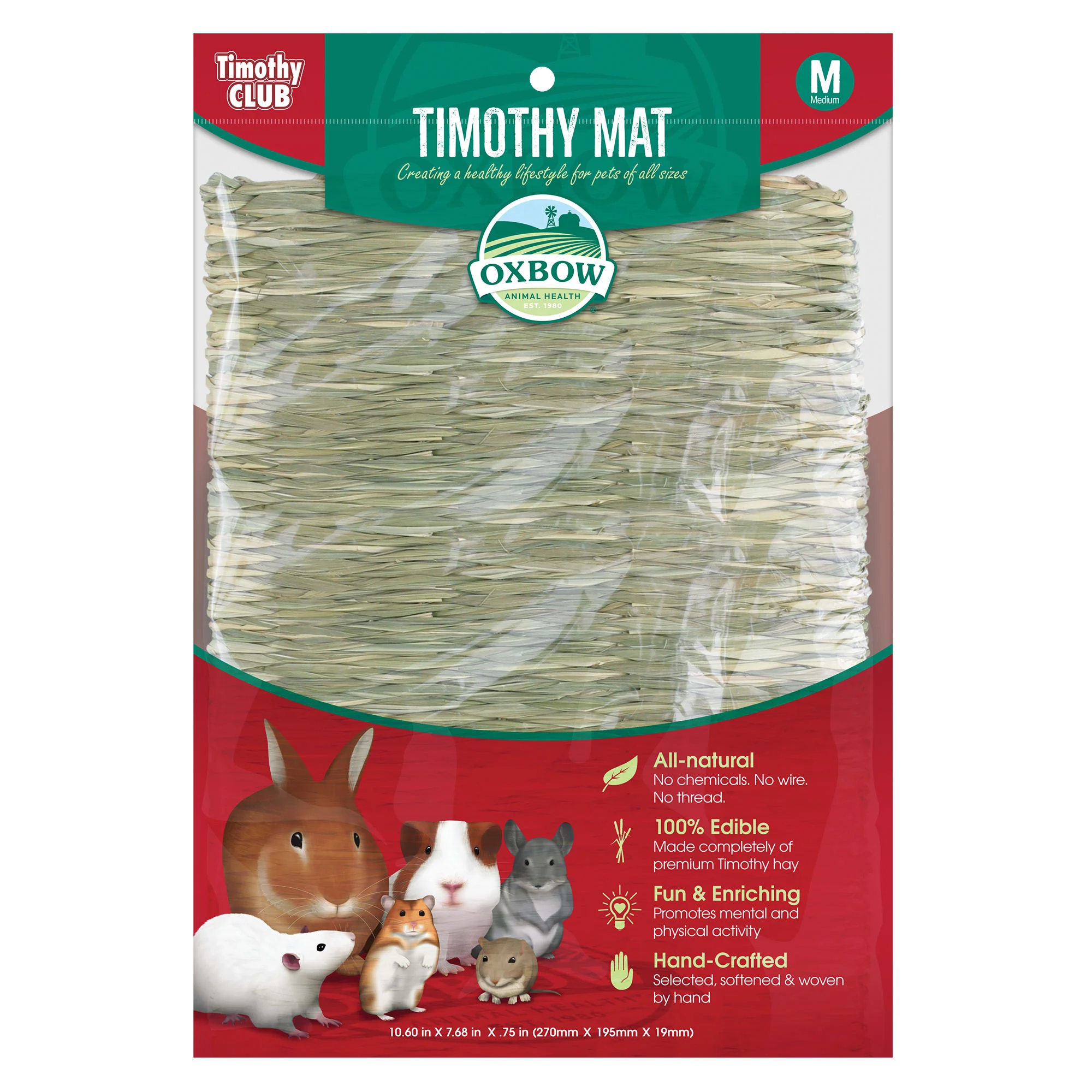 Oxbow® Timothy CLUB Mat Medium - Image 1