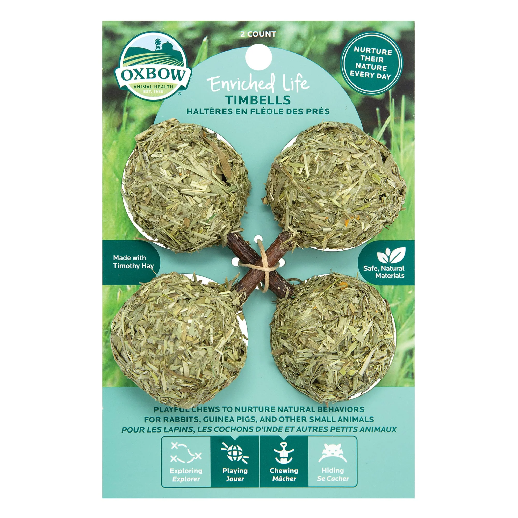 Oxbow Enriched Life Timbells for Small Animals - Image 1