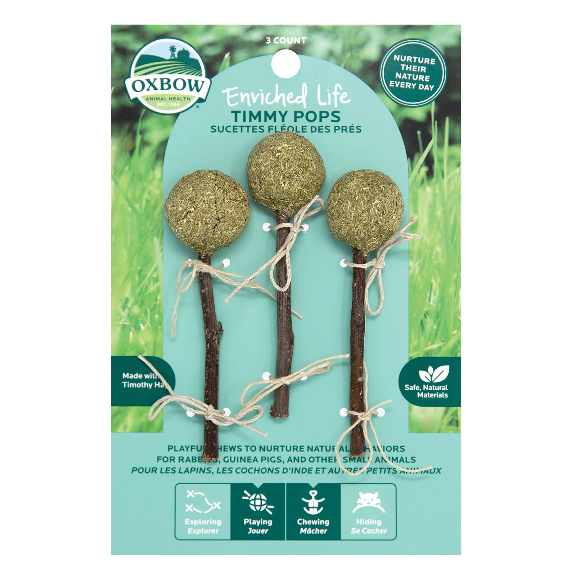Oxbow 73296312 Small Animal Enriched Life Timmy Pops - Image 1