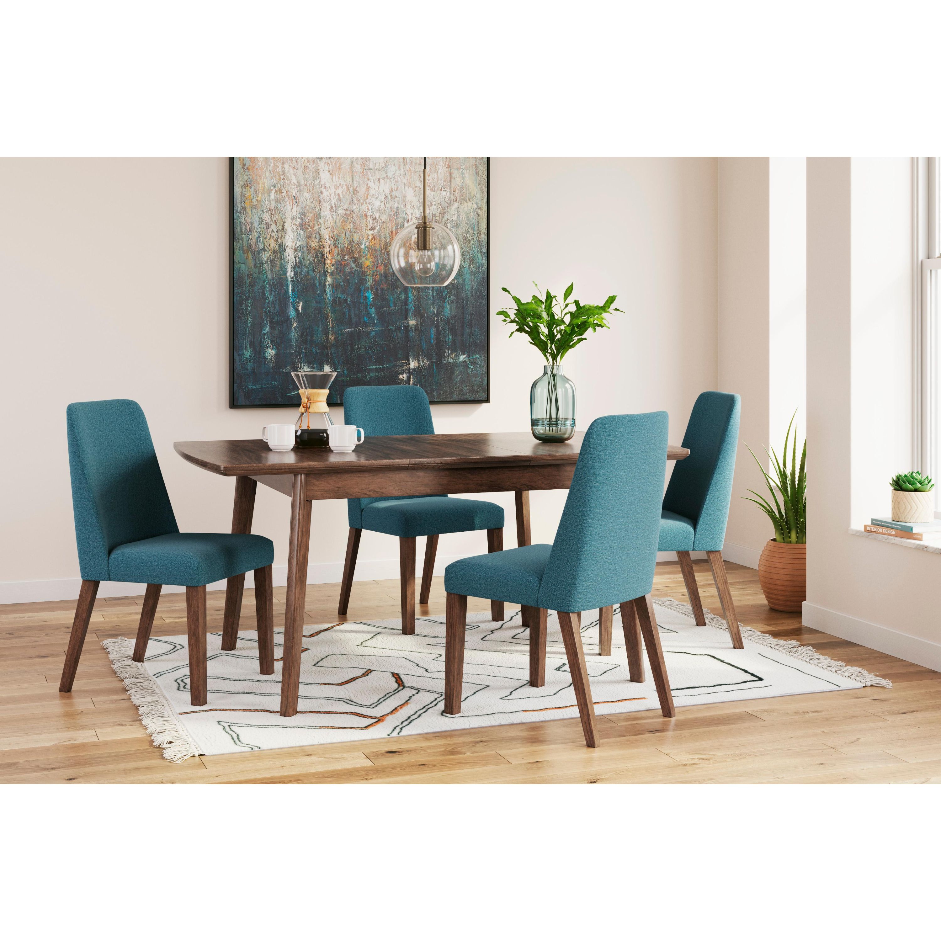 Signature Design by Ashley Lyncott D615D9 5 pc Dining Set - Image 1
