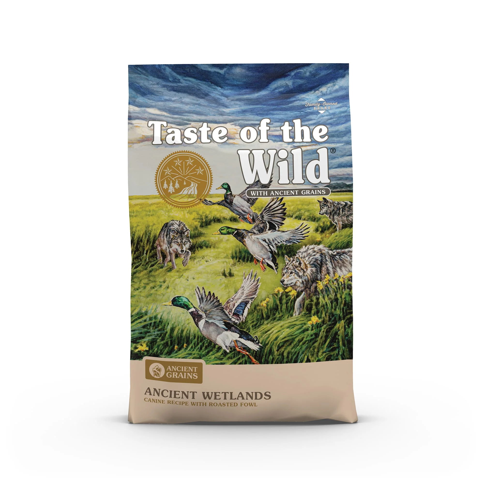 Taste of the Wild Ancient Wetlands with Ancient Grains Dry Dog Food, 5Lb - Image 1