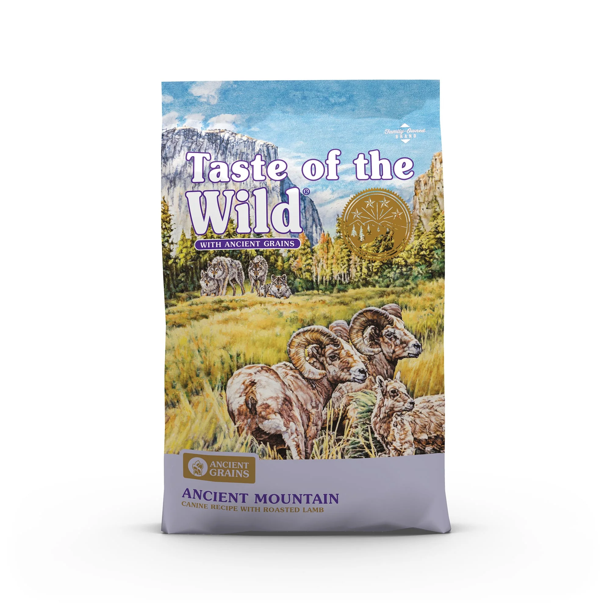 Taste of the Wild Ancient Mountain with Roasted Lamb and Ancient Grains Dry Dog Food, 28 lbs. - Image 1