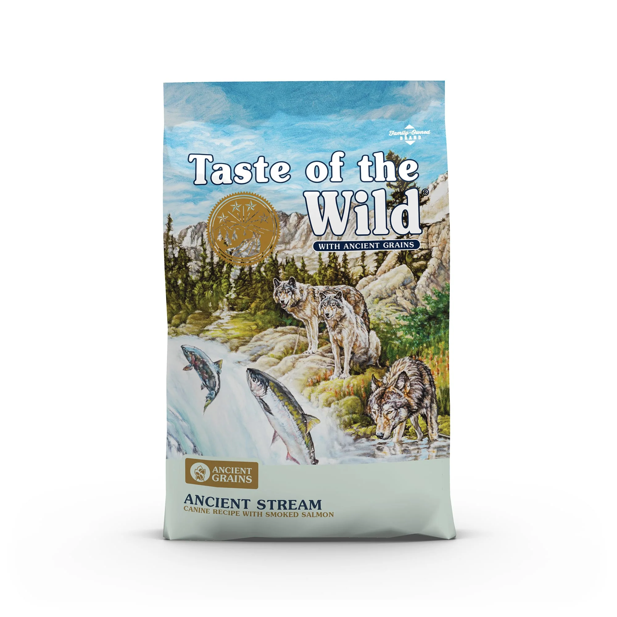 Taste of the Wild Ancient Stream Smoked Salmon Dry Dog Food, 28 Lb - Image 1