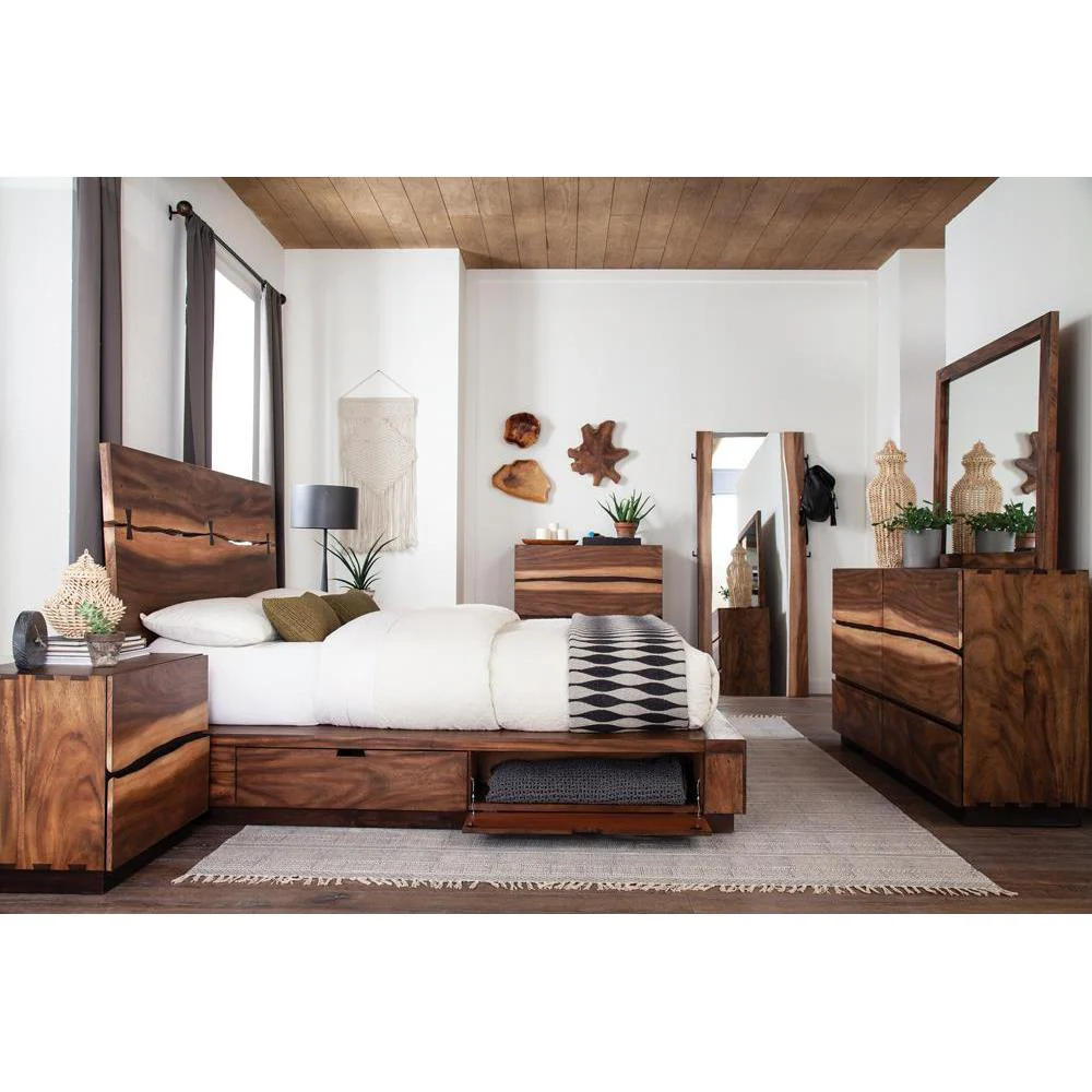 Coaster Furniture Winslow 223250SQ-S5 7 pc Queen Platform Bedroom Set - Image 1