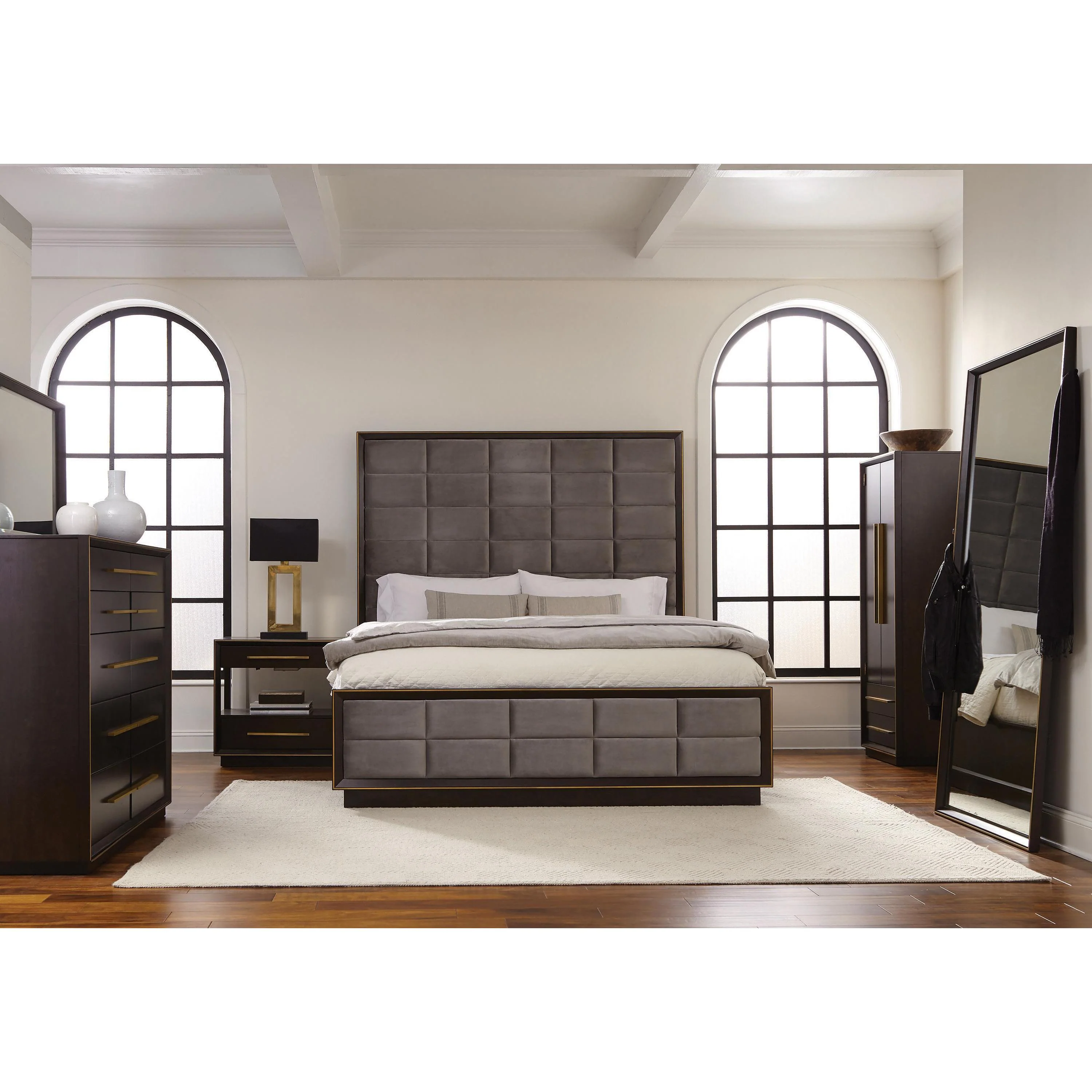 Coaster Furniture Durango 223261KE-S4 6 pc King Panel Bedroom Set - Image 1