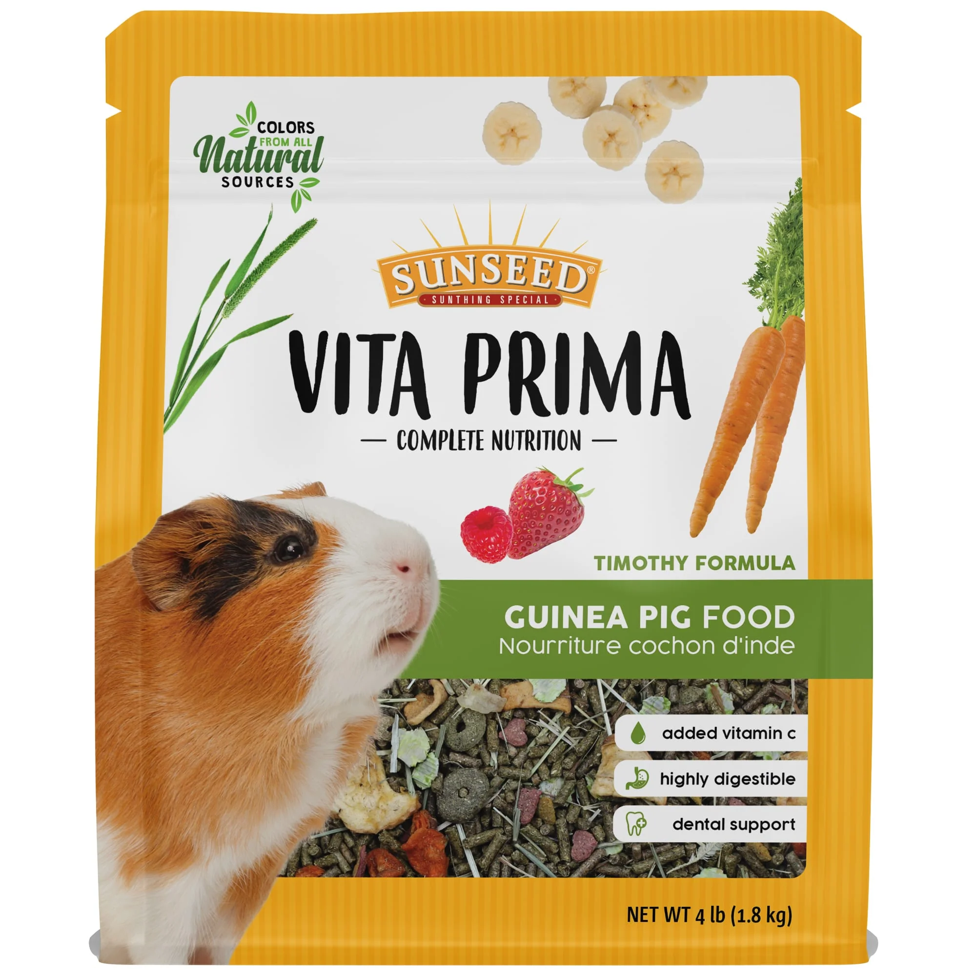 Sunseed Vita Prima Guinea Pig (4 lb) - Image 1