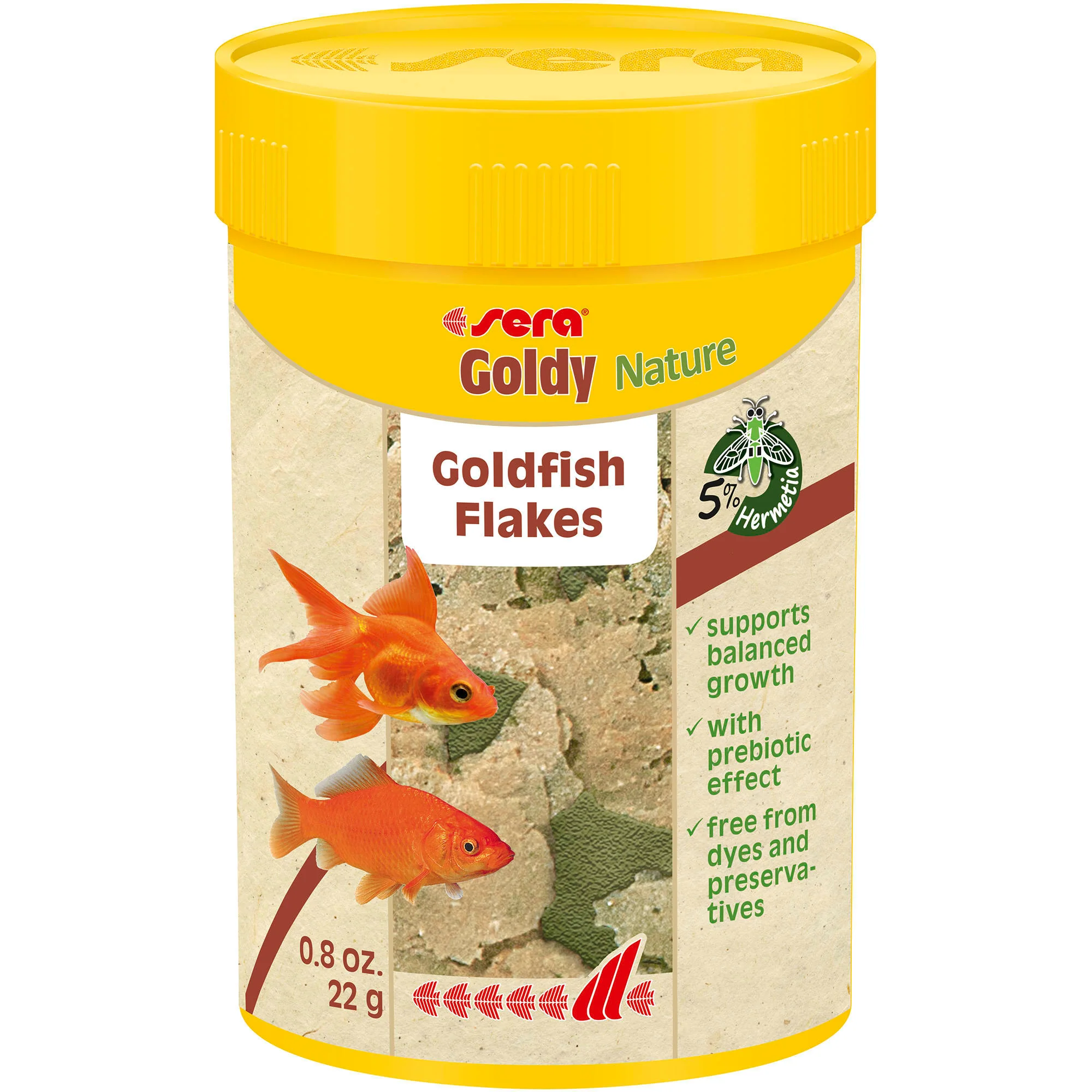 Sera Goldy Nature Goldfish Food, 0.8 oz. - Image 1