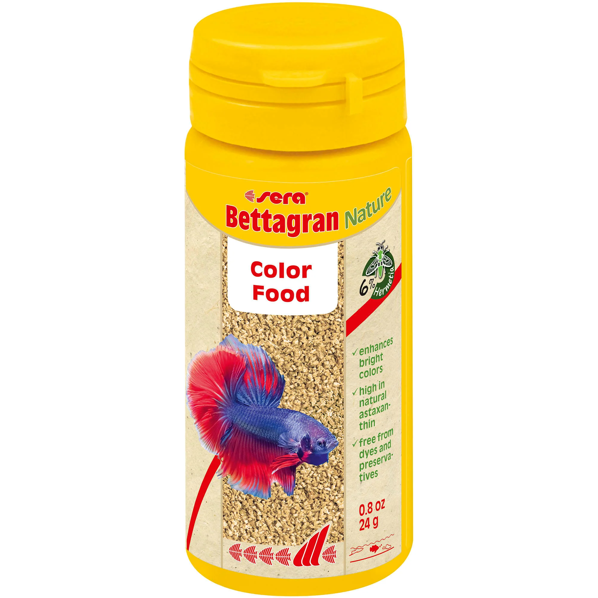 Sera Bettagran Nature Betta Fish Food, 0.8 oz. - Image 1