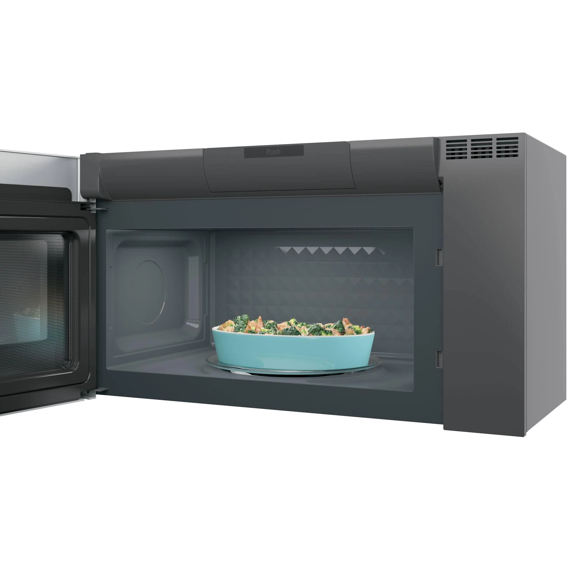 GE Profile 30-inch, 2.1 cu.ft. Over-the-Range Microwave Oven with Chef Connect PVM9005SJSS - Image 3