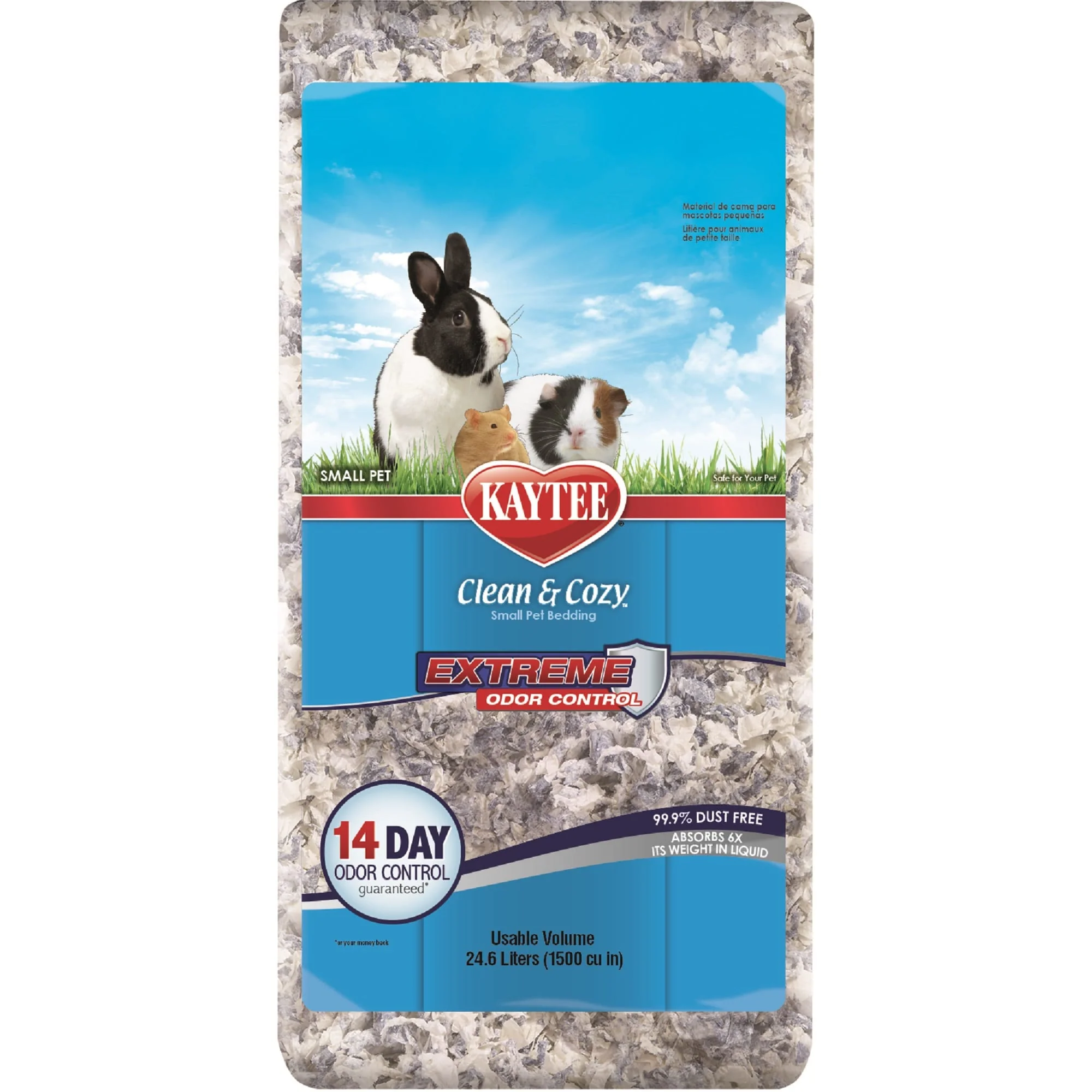 Kaytee Clean and Cozy Small Pet Bedding Extreme Odor Control 24.6 liters - Image 1