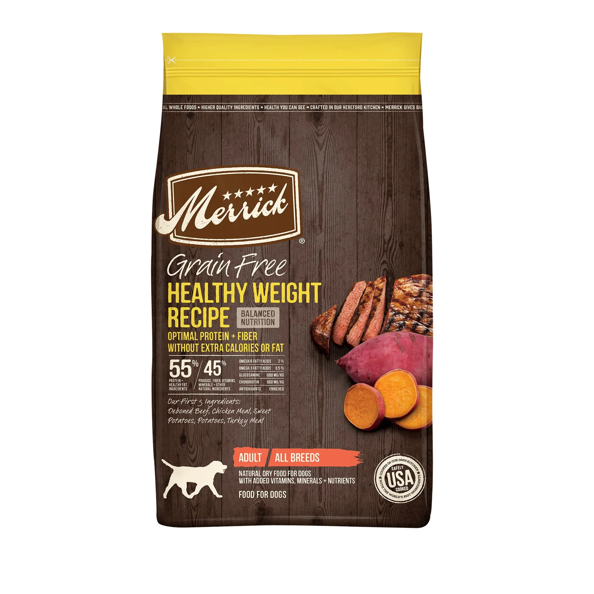 Merrick Grain Free Healthy Weight Dry Dog Food, 22 lbs. - Image 1