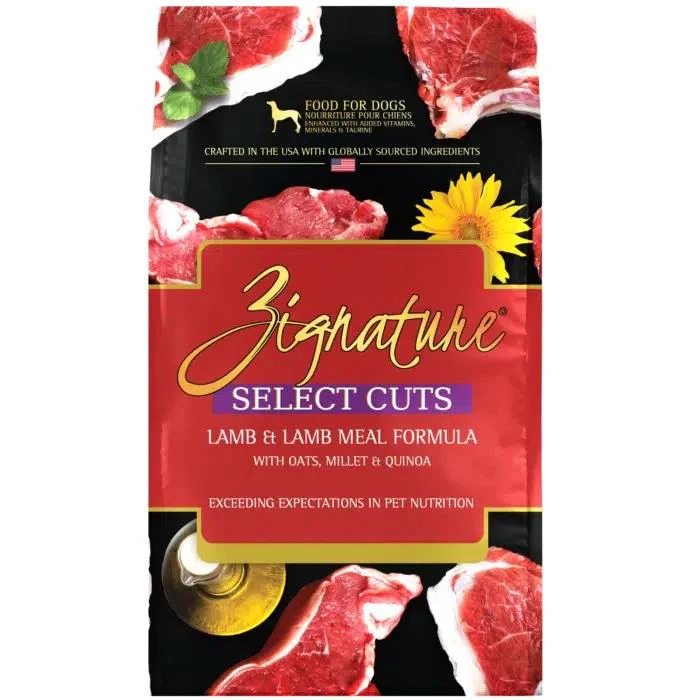 Zignature Select Cuts Lamb 12.5lb - Image 1