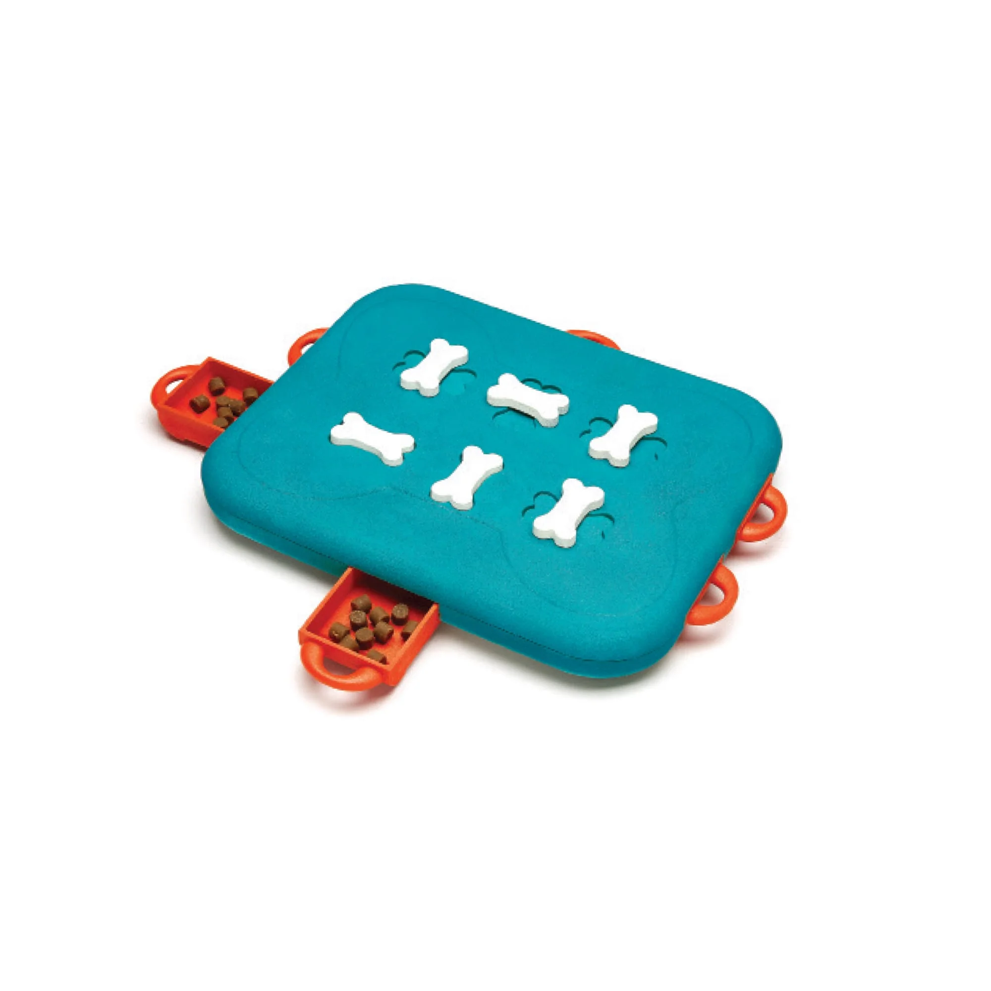 Outward Hound Casino Interactive Treat Puzzle Dog Toy  Turquoise  One-Size - Image 1