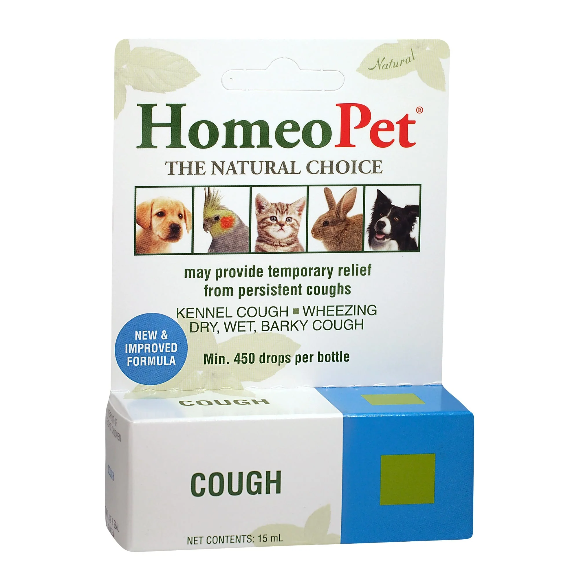 Homeopet Cough Relieve Kennel Cough for Dogs 15ml - Image 1
