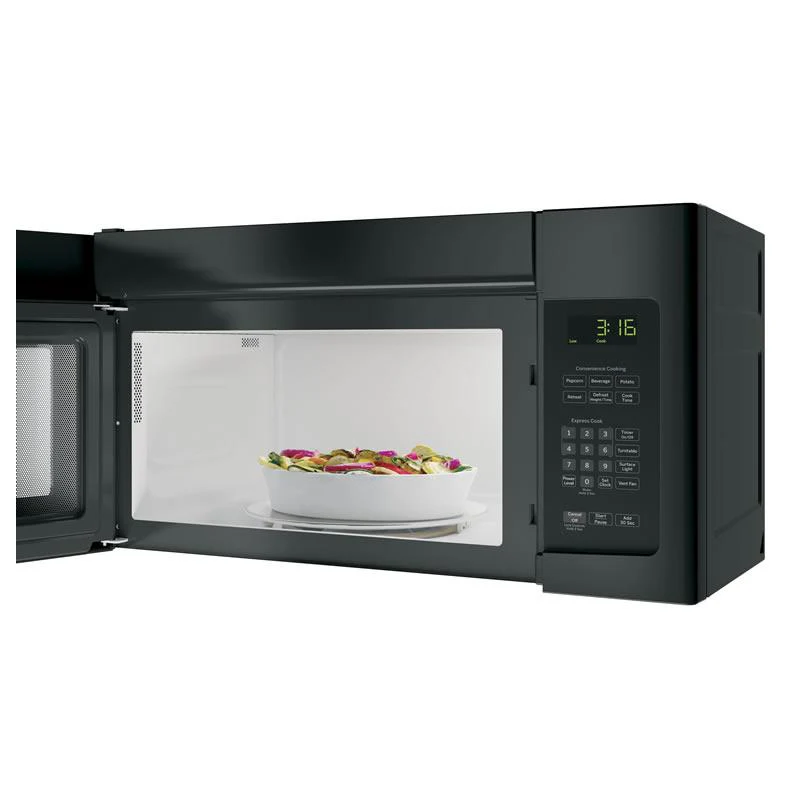 GE 30-inch, 1.6 cu. ft. Over-the-Range Microwave Oven JVM3162DJBB - Image 3