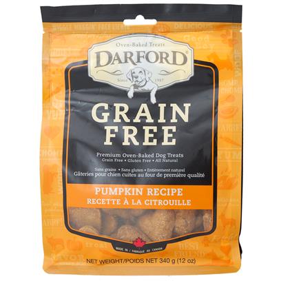 Darford Grain Free Pumpkin Recipe Dog Treats 12oz - Image 1