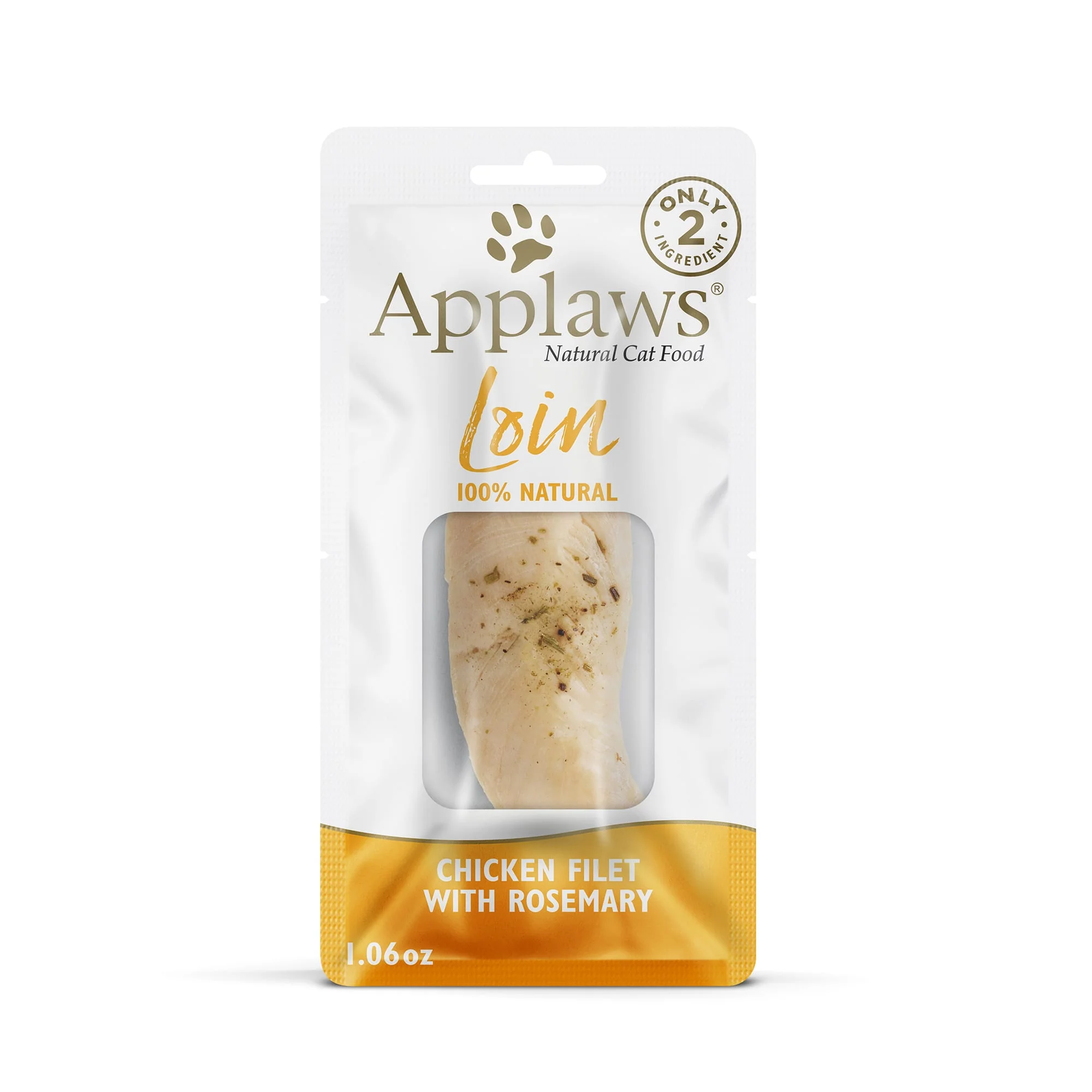 Applaws Cat Treat Pouch 1.06oz Chicken Rosemary Loin - Image 1