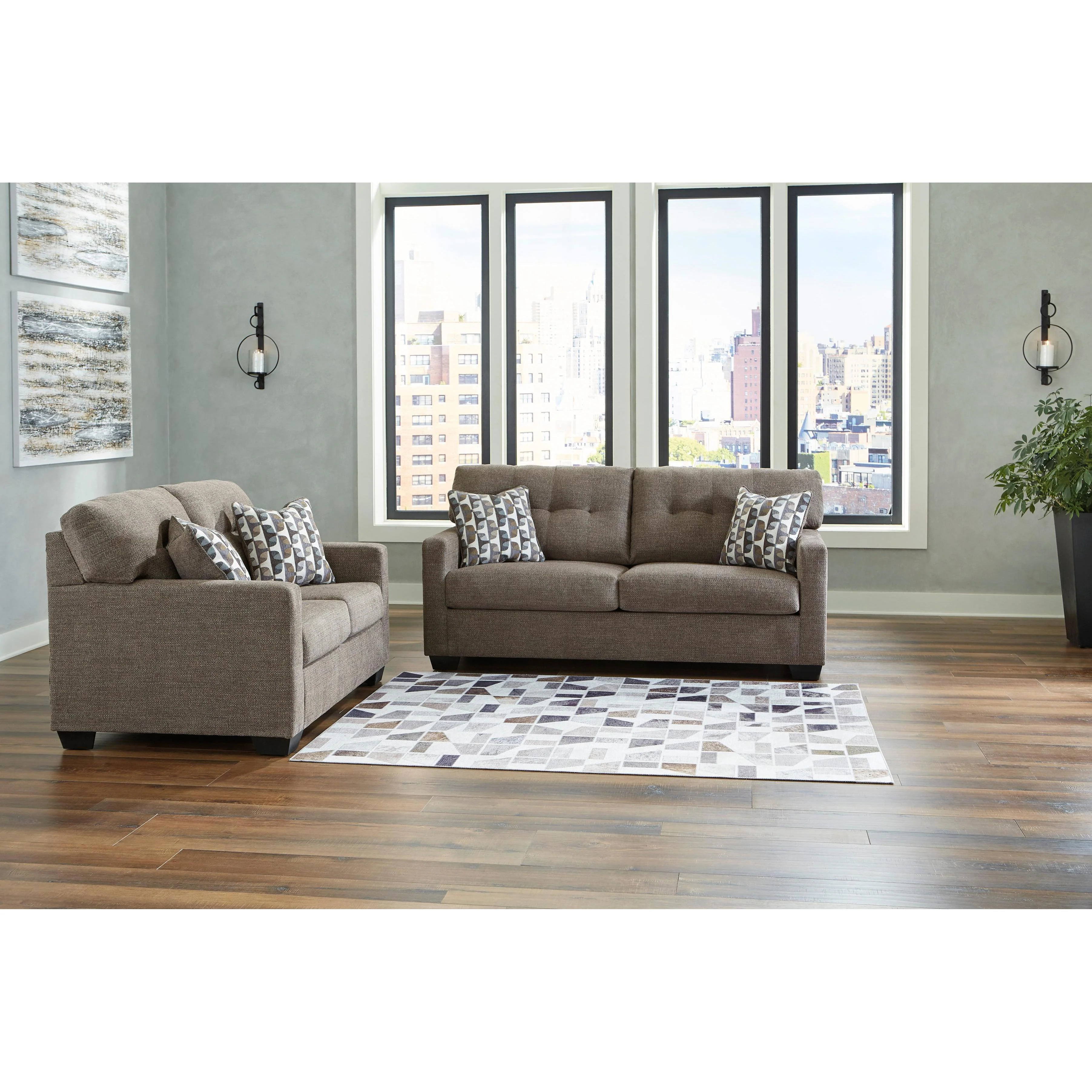 Signature Design by Ashley Mahoney 31005U1 2 pc Living Room Set - Image 2