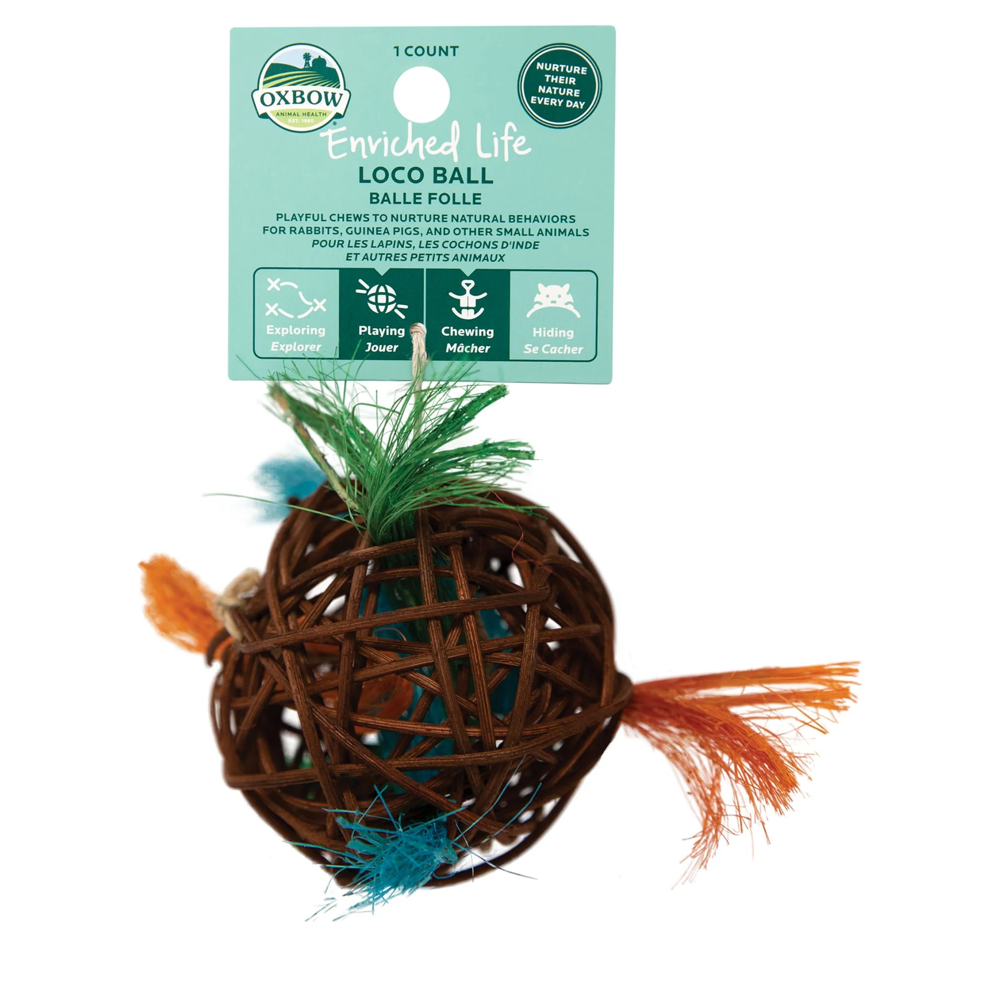 Oxbow 73296329 Small Animal Enriched Life Loco Ball - Image 1