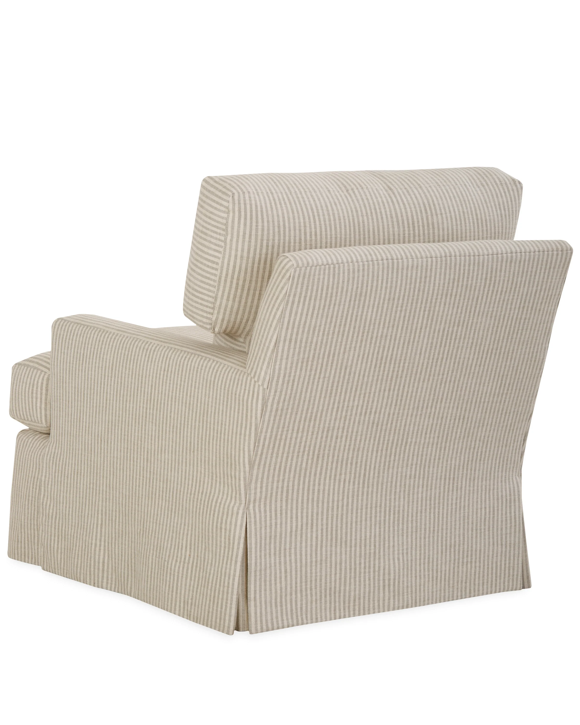 Rhode Ticking Chair - Image 2