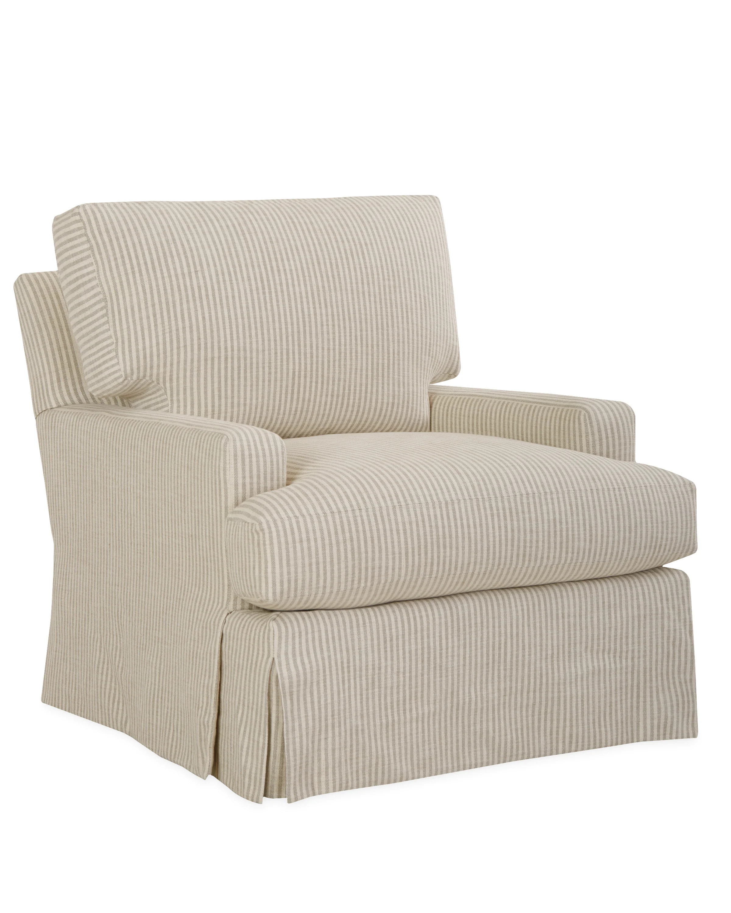 Rhode Ticking Chair - Image 3