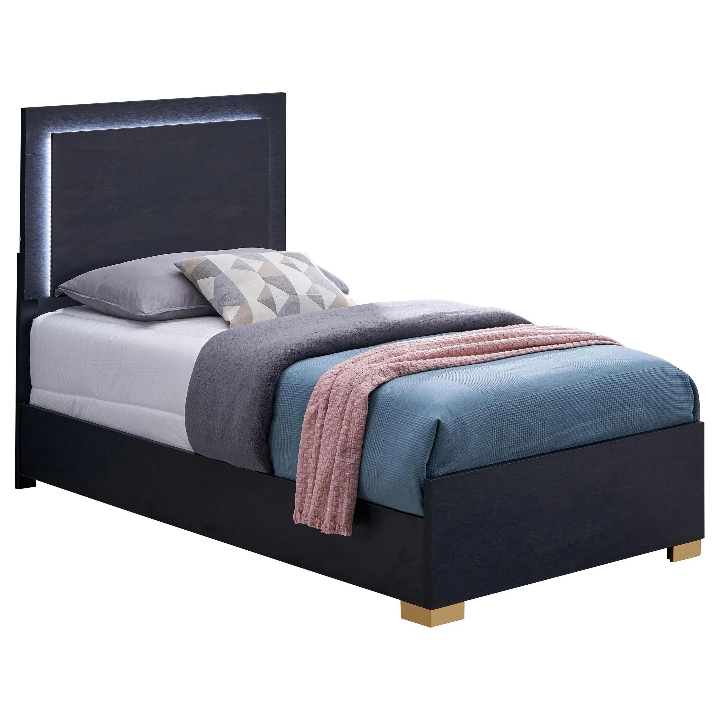 Coaster Furniture Marceline 222831T-S4 6 pc Twin Panel Bedroom Set - Image 2
